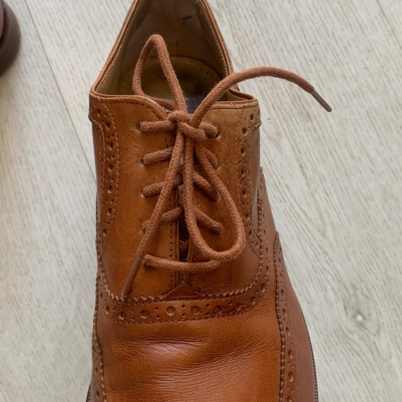 Cole Haan Leather Mens Shiny Oxfords - Picture 6 of 10